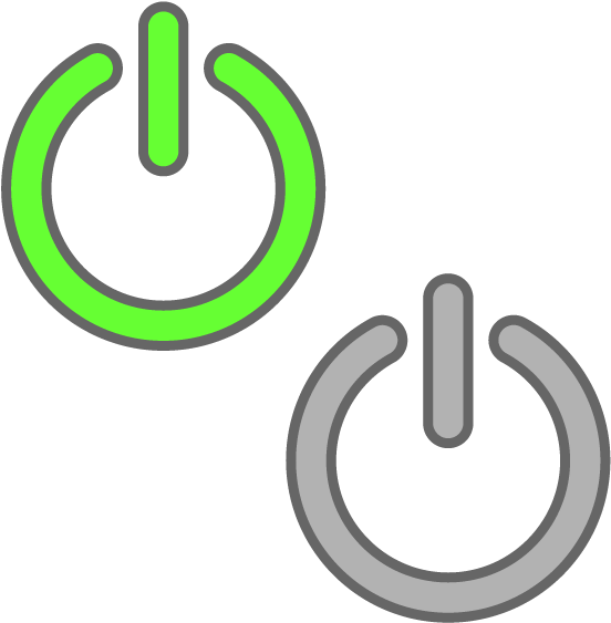 Power On / Off - Symbol Clipart - Full Size Clipart (#1452337) - PinClipart