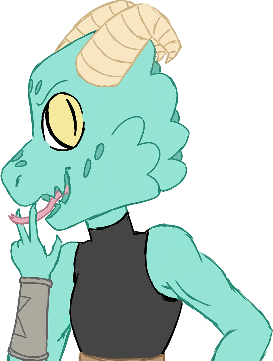 Listen Up Gay Wizards / I Drew Ren Today When I Should - Cartoon Clipart (1250x1250), Png Download