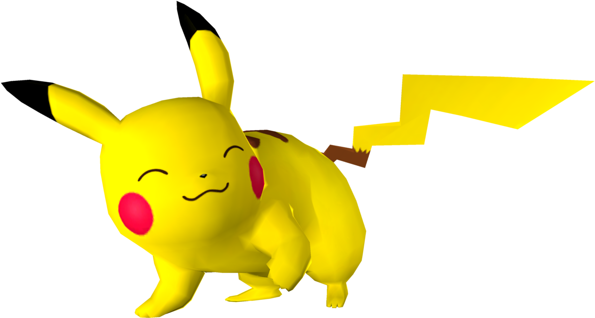 "довольный Пикачу" Card From User Cone4ko2006 In Yandex - Pikachu Render Clipart (1191x670), Png Download