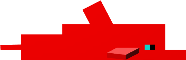 Minecraft Shark Clipart (1024x768), Png Download