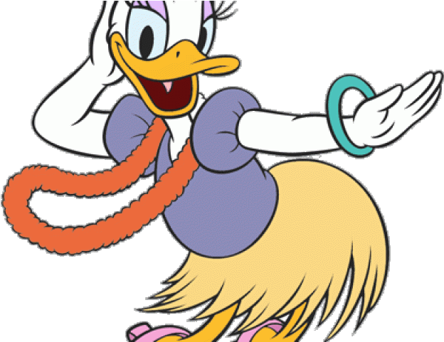 Donald Duck Clipart Dancing - Daisy Duck Dancing - Png Download (640x480), Png Download