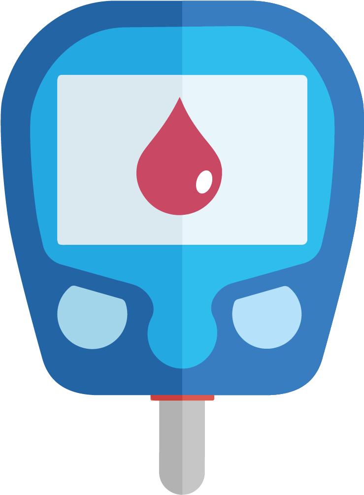 Vector Royalty Free Download Diabetic Cliparts Download - Glucometro Png Transparent Png (1167x1133), Png Download