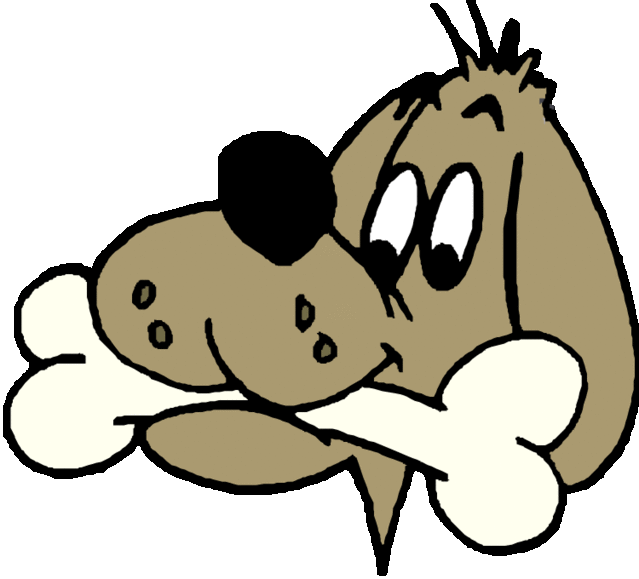 Why Do Dogs Love Bones Psychology Today - Dog With Bone Clipart - Png Download (639x579), Png Download