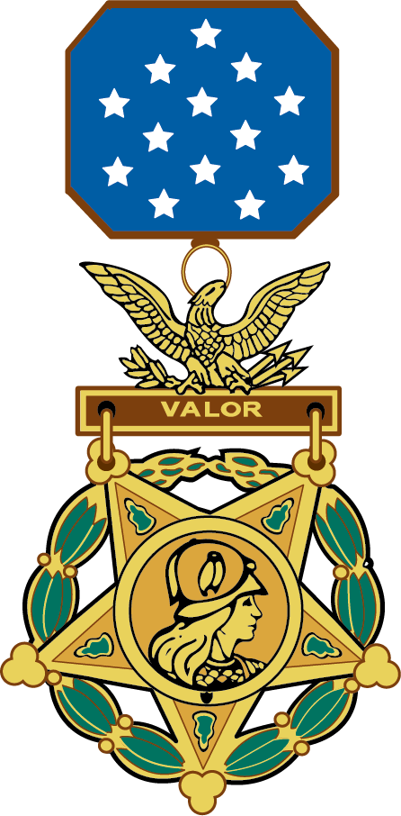 Usarmy Medal Of Honor - Medal Clipart (446x906), Png Download