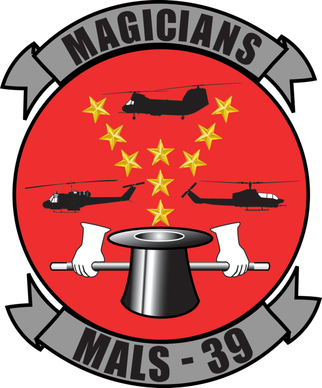 Marine Aviation Logistics Squadron - Mals 39 Clipart (640x771), Png Download