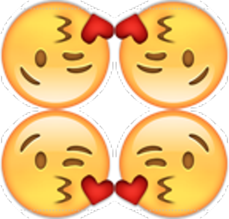 Emoji Mirror Clipart (800x766), Png Download