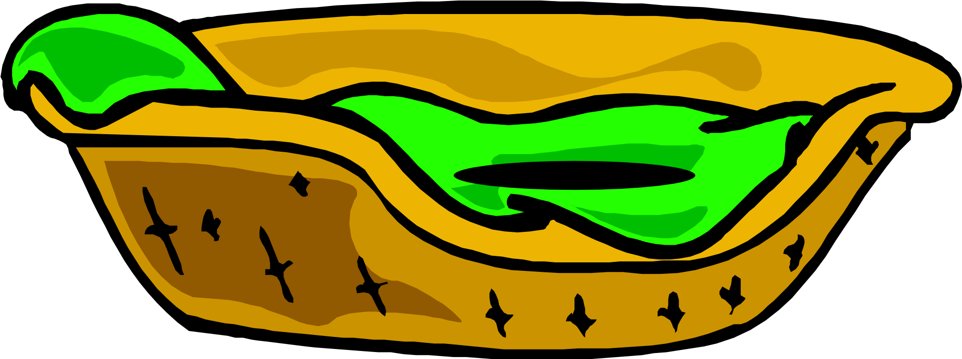 Dog Clip Art Resting - Pet Bed Clip Art - Png Download (1920x960), Png Download