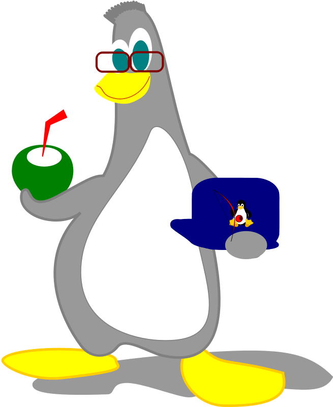 Penguin Computer Icons Duck Cartoon Flightless Bird - Clip Art - Png Download (612x750), Png Download