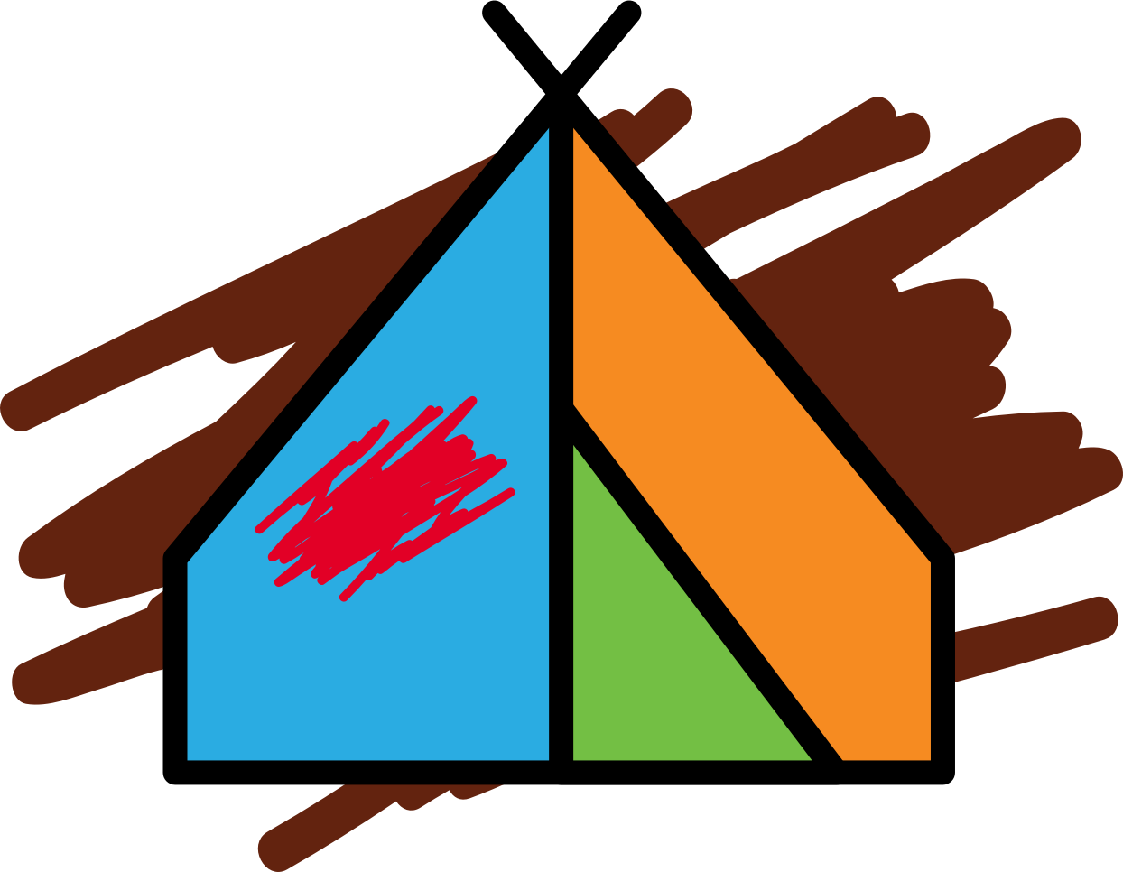 Tent Kras - Portable Network Graphics Clipart (1244x966), Png Download