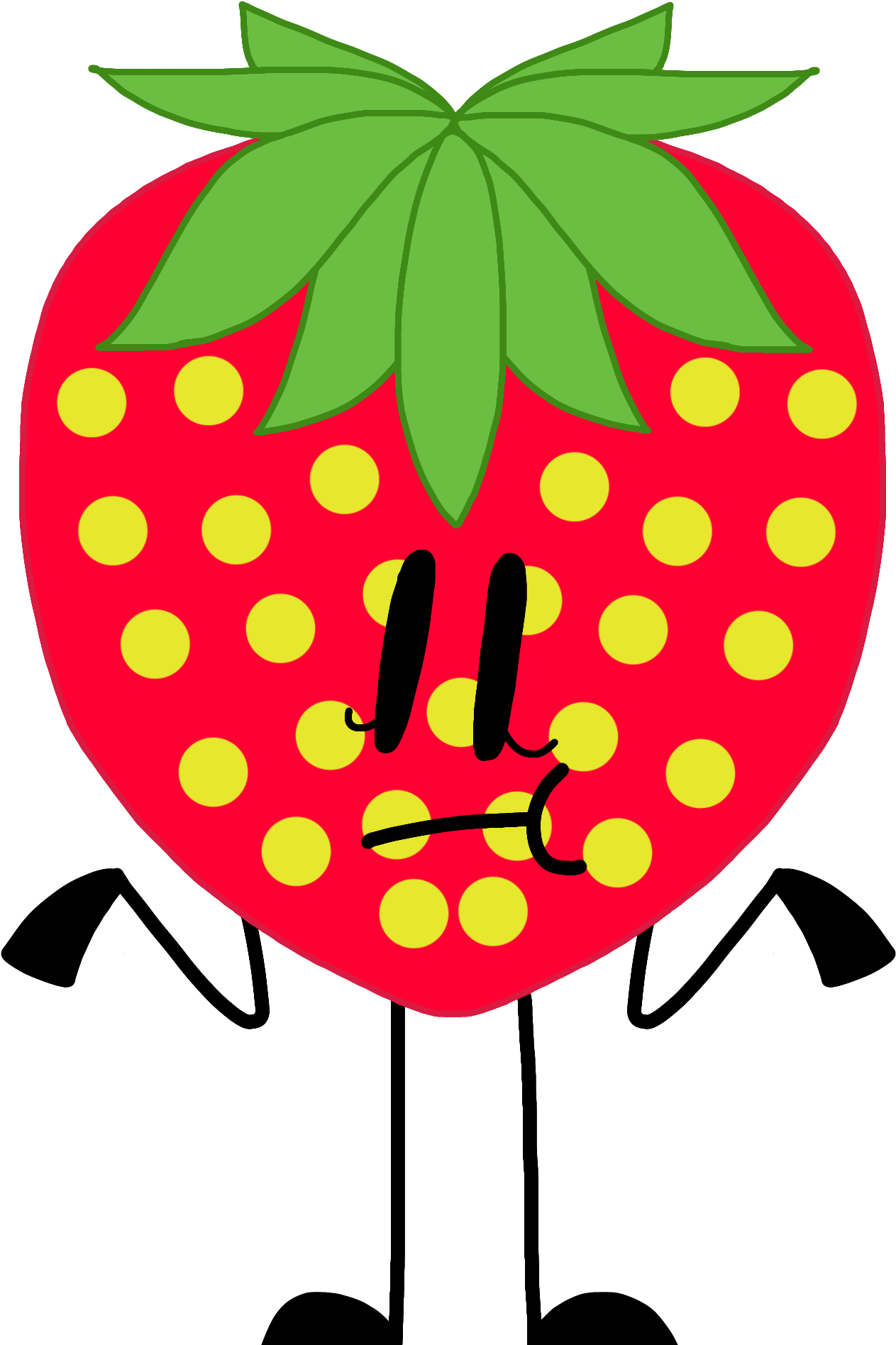 Strawberry - Balloon Clipart (1293x1908), Png Download