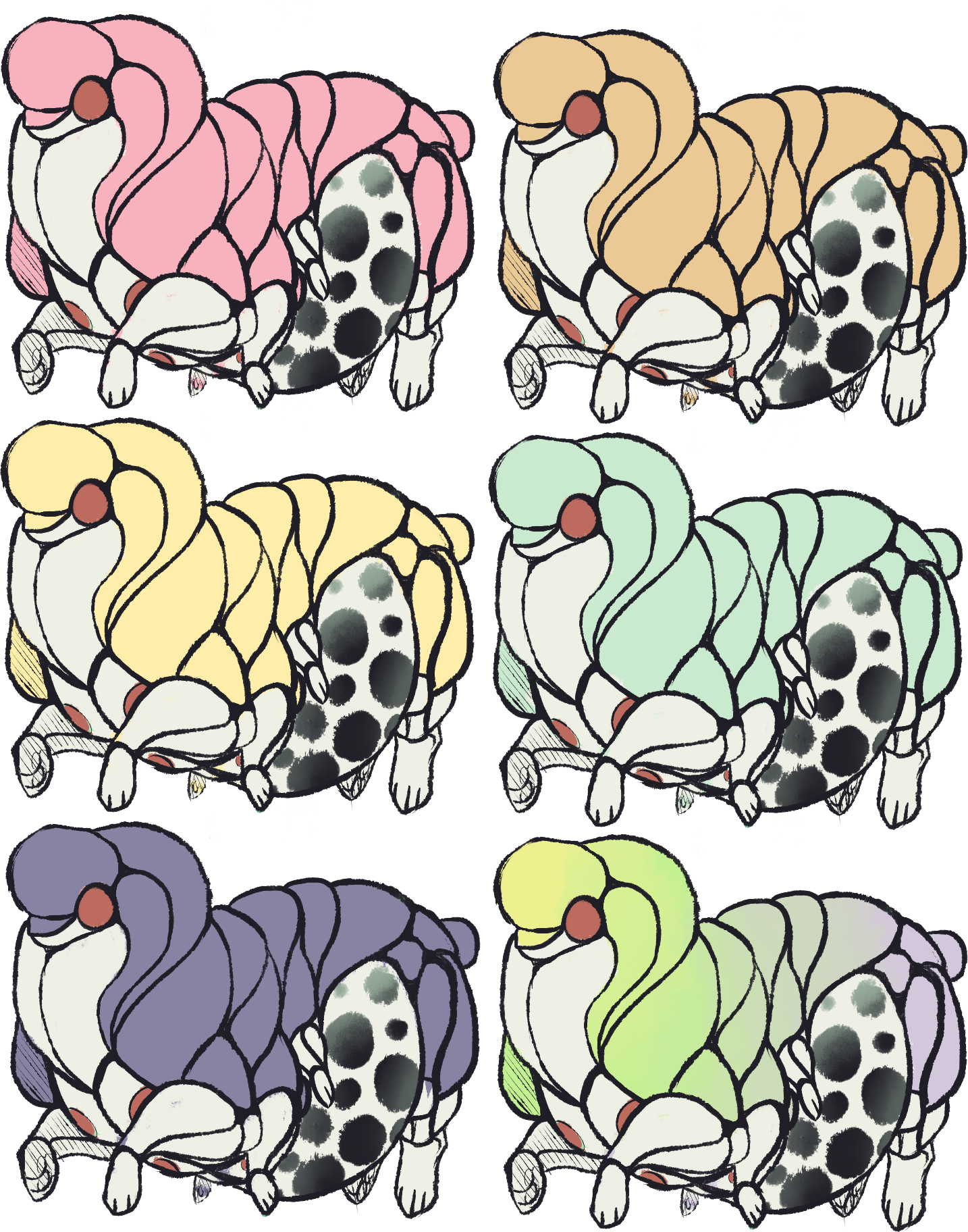 [a] Bubble Tea Monsters - Turkey Clipart (1434x1824), Png Download