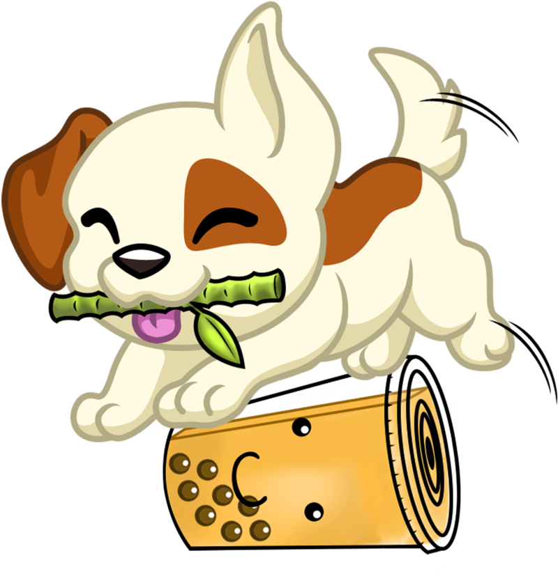 Bobaddiction Dog Fixed - Cartoon Clipart (1000x1200), Png Download