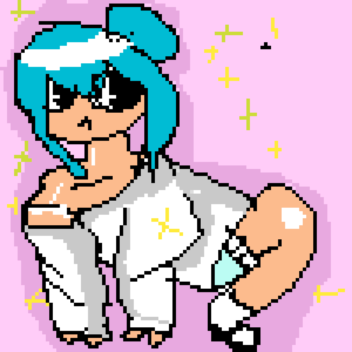 Tea & Strawberrycookies - Girl Clipart (1200x1200), Png Download