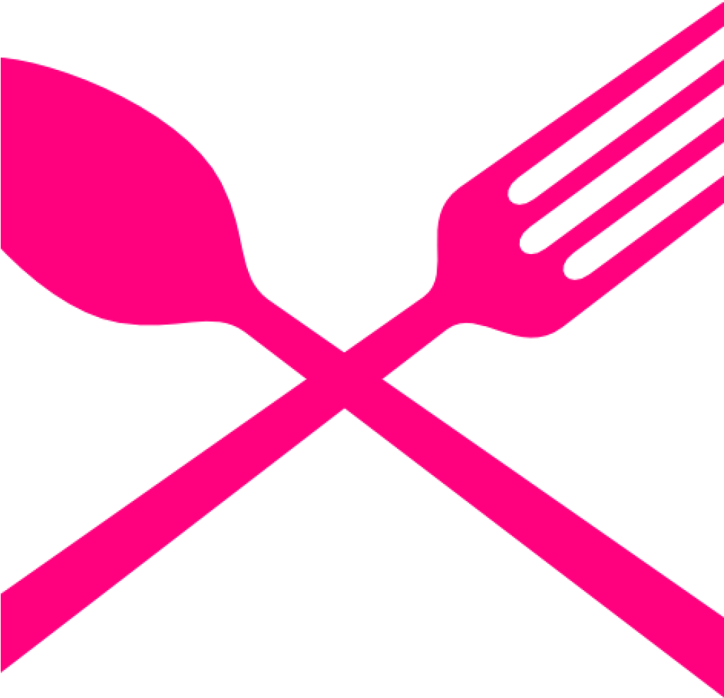 Fork And Spoon Clip Art Fork And Spoon Cross Clip Art - Spoon And Fork Transparent - Png Download (1024x1024), Png Download