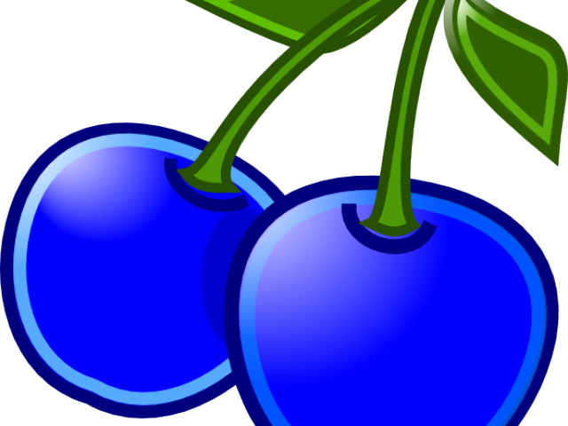 Blueberry Clipart Blueberry Tree - Clip Art Of Blue Berry - Png Download (640x480), Png Download
