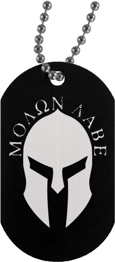 Molon Labe Dog Tags - Military Happy Birthday Daughter Clipart (1024x1024), Png Download