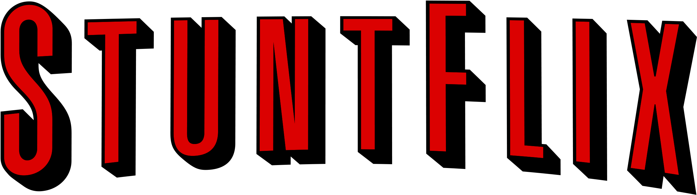 Home Of Stunt Professional's Reels - Netflix Clipart (2400x900), Png Download