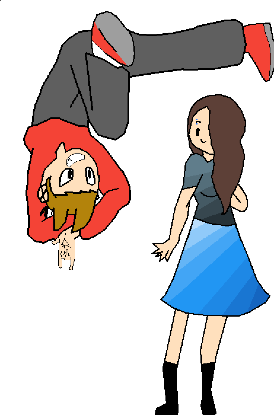 Dont Have Any Ocs That Would Work So I Just Did Tord - Tord Larsson Clipart (924x1400), Png Download