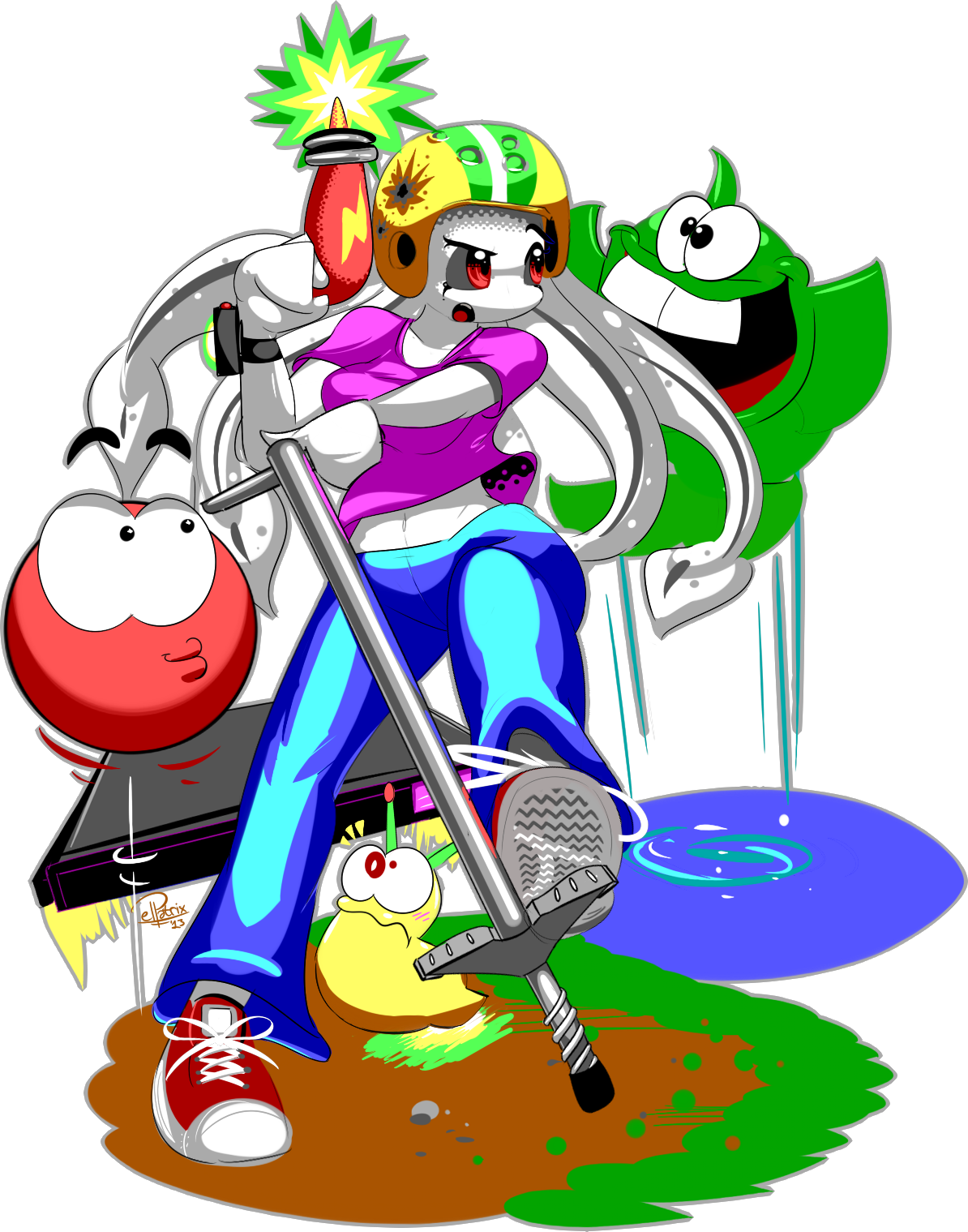 Commander Keen Clipart (1194x1519), Png Download