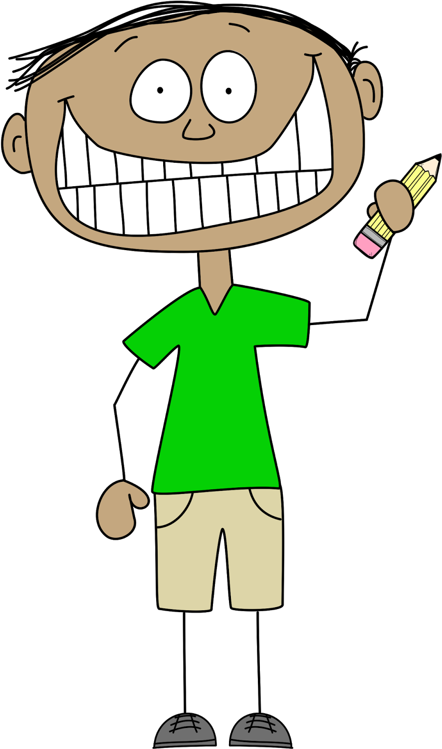 Excited Clipart Shadow Person - Cartoon - Png Download (998x1600), Png Download