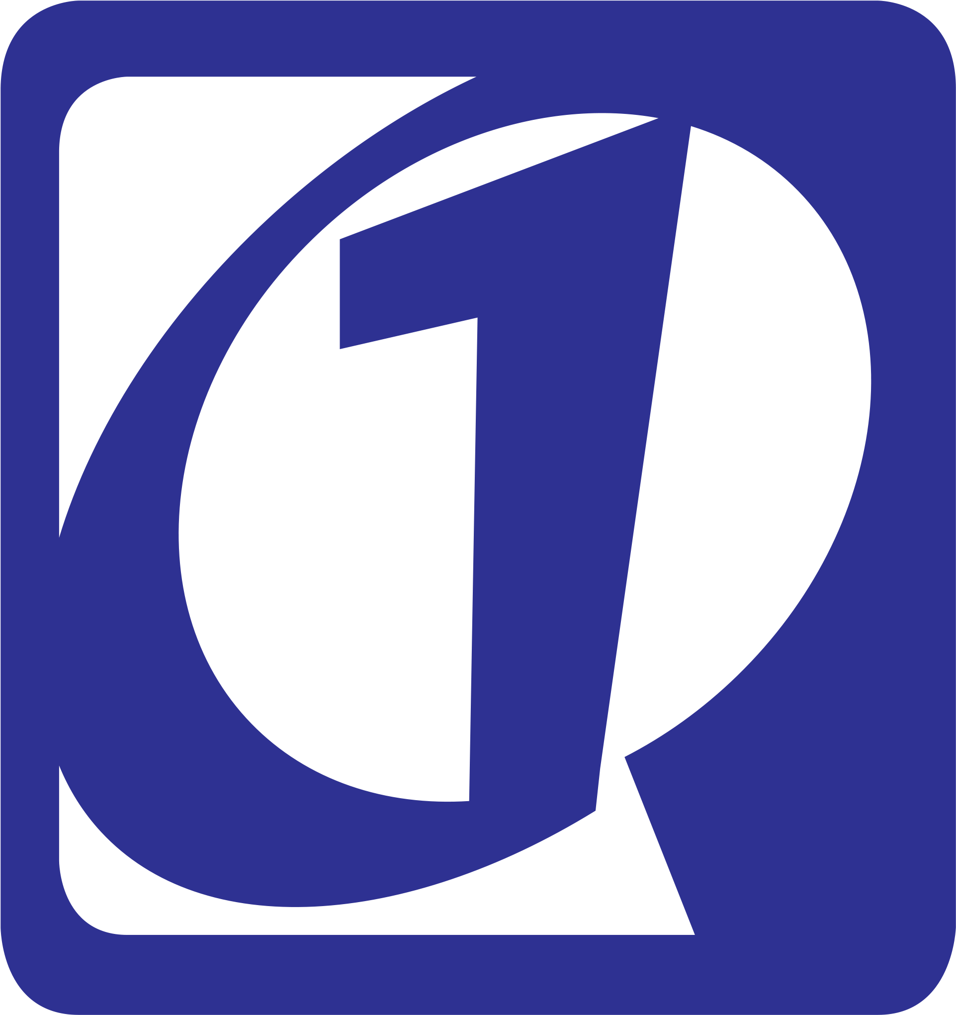 Rtp1 Old Logo - Rtp1 Clipart (2000x2118), Png Download