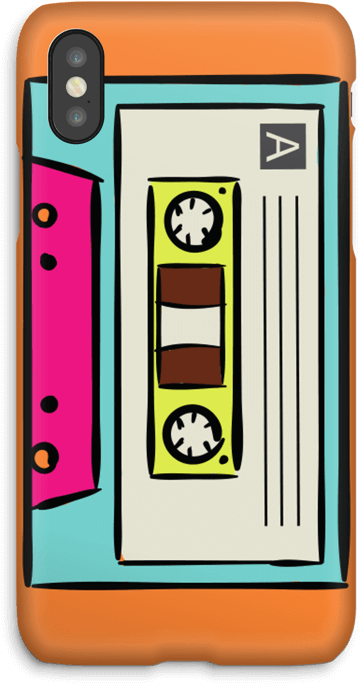 Mixtape Case Iphone X - Apple Iphone Xs Clipart (499x800), Png Download