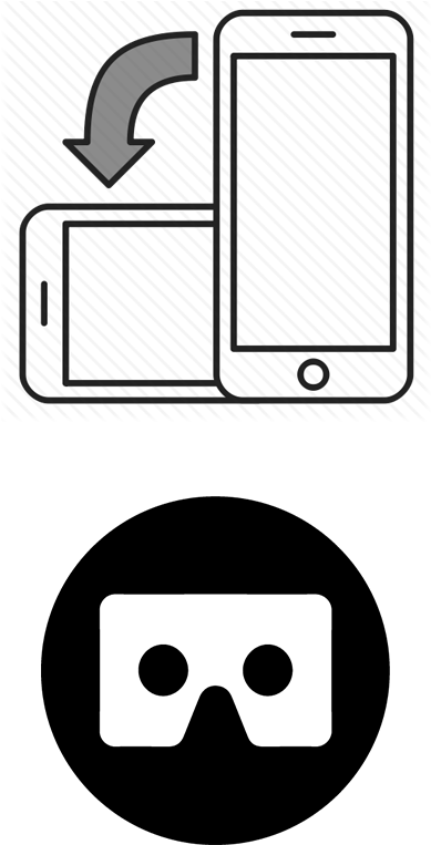 How To Use Virtual Reality - Illustration Clipart (800x800), Png Download