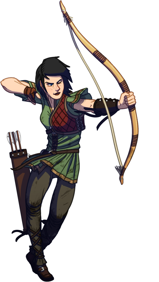 Characters - Kari Dead In Vinland Clipart (523x927), Png Download