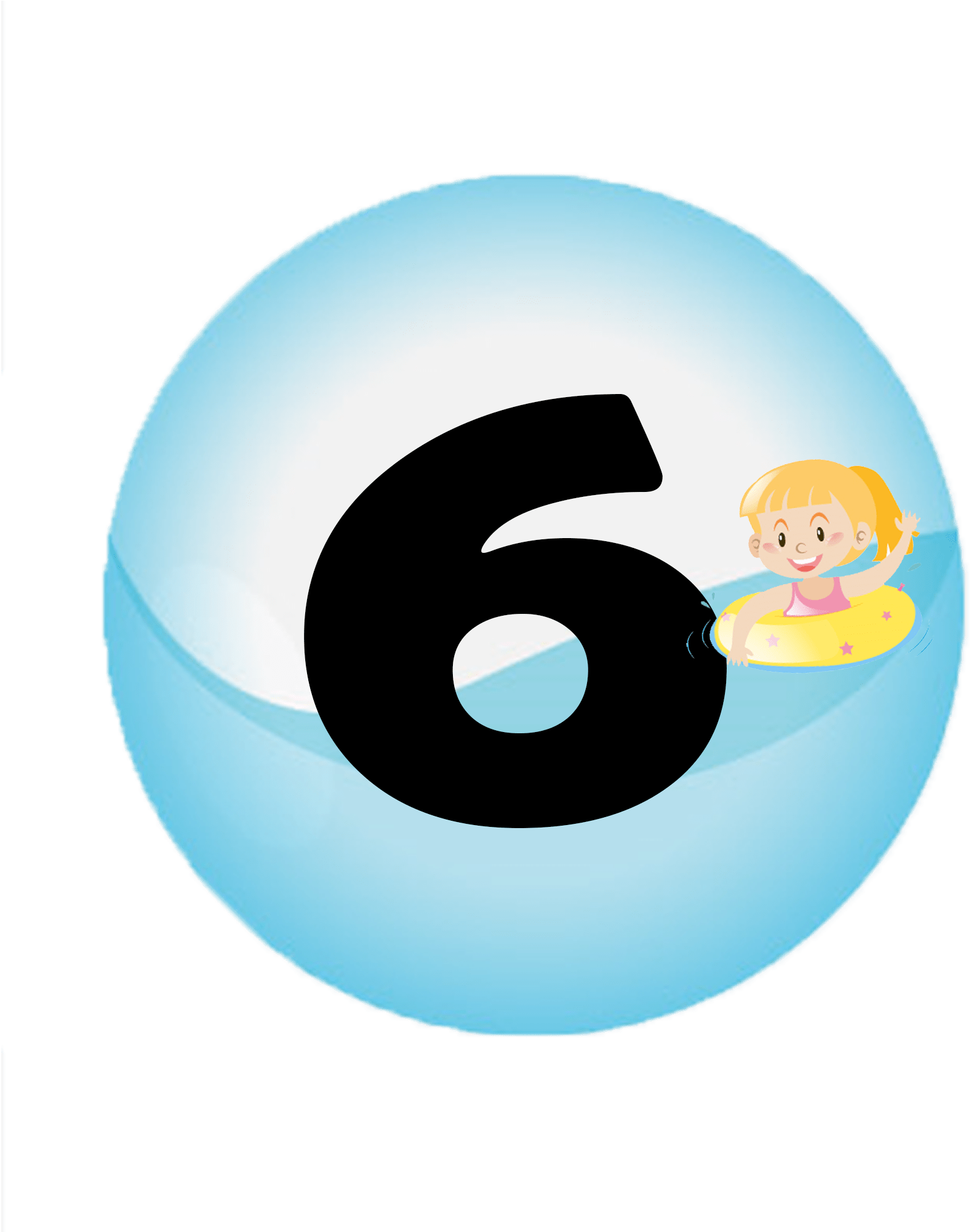 Swim Kids - Circle Clipart (2000x2000), Png Download