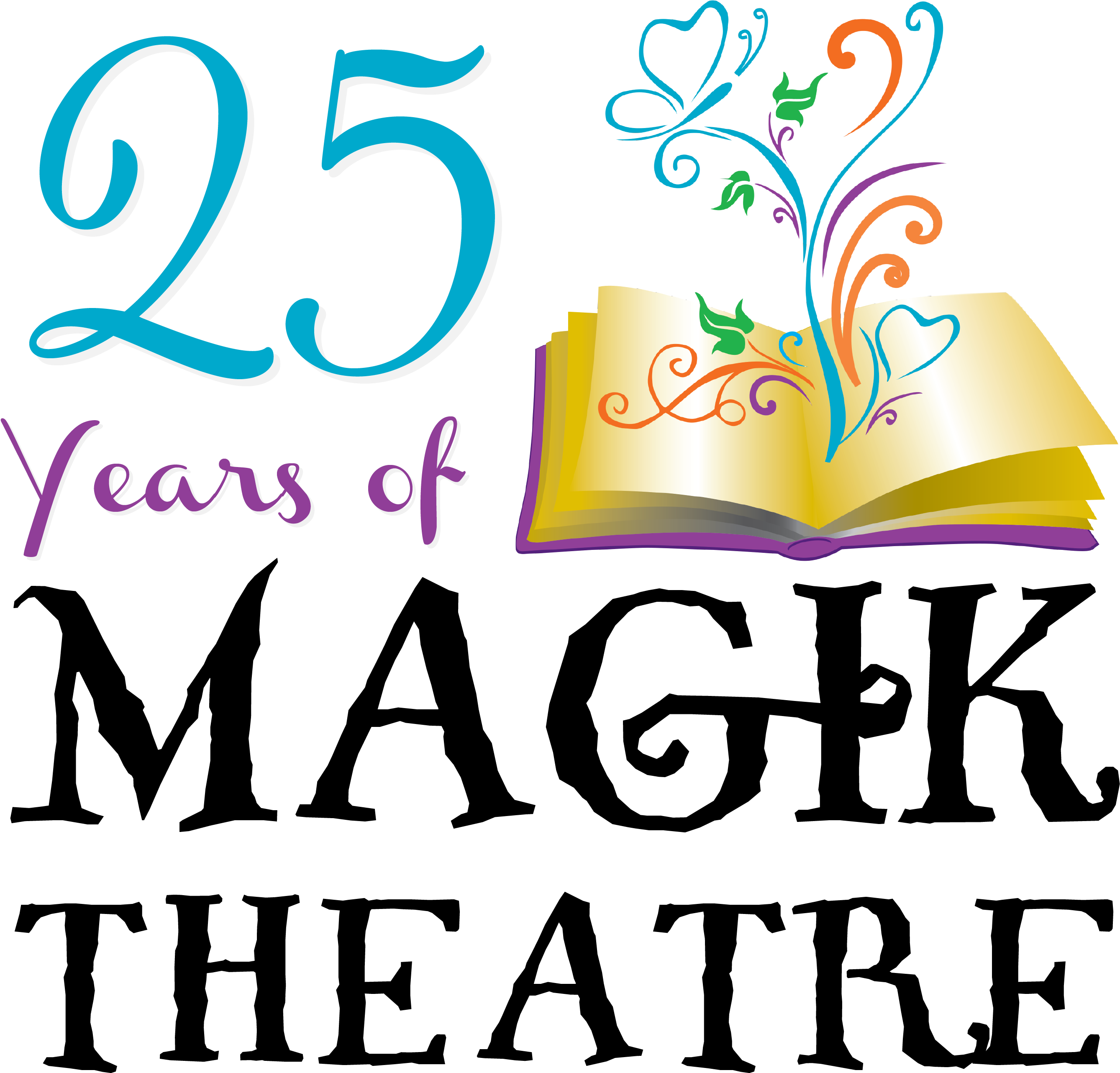 Season Logo Blue Black - Magik Theater Logo Clipart (2686x3173), Png Download