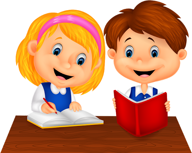 Dentro Del Espacio "comentarios" De Esta Entrada, Escribe - Reading And Writing Cartoon Clipart (640x498), Png Download