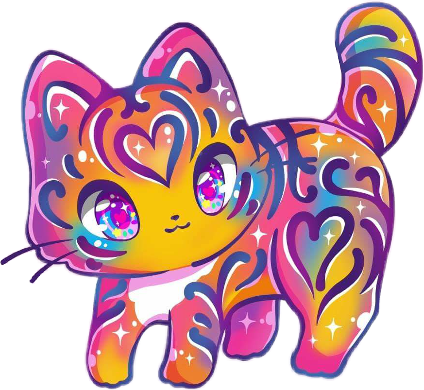 Jenniillustrations Cat Gato Lisafrank Colorcat - Jenni Illustrations Clipart (873x803), Png Download