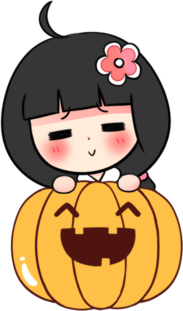 卡通人物q版人物卡通可爱萌男孩 - - Jack-o'-lantern Clipart (640x640), Png Download