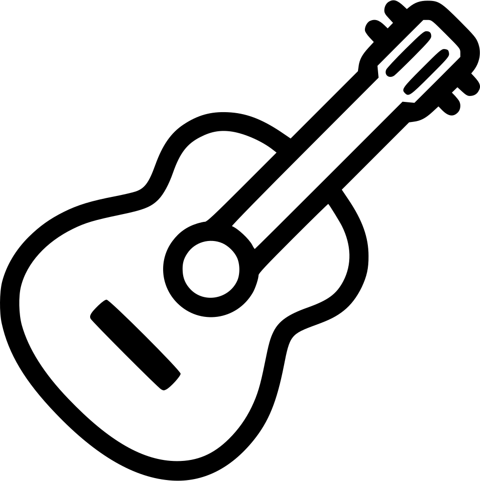 Png File - Guitar Icon Png Clipart (980x982), Png Download