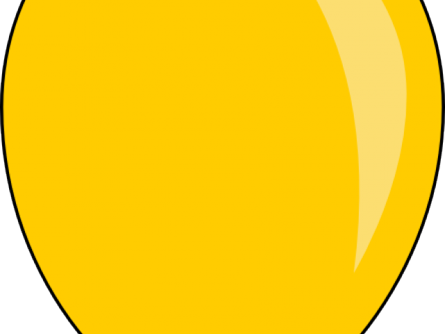 Yellow Balloon Cliparts - Circle - Png Download (640x480), Png Download