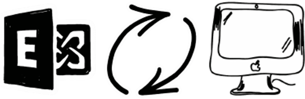 Peoplesync Sync Exchange Contact Folders To Your Mac - Microsoft Exchange Server Standard 2016 With 5 Client Clipart (970x600), Png Download