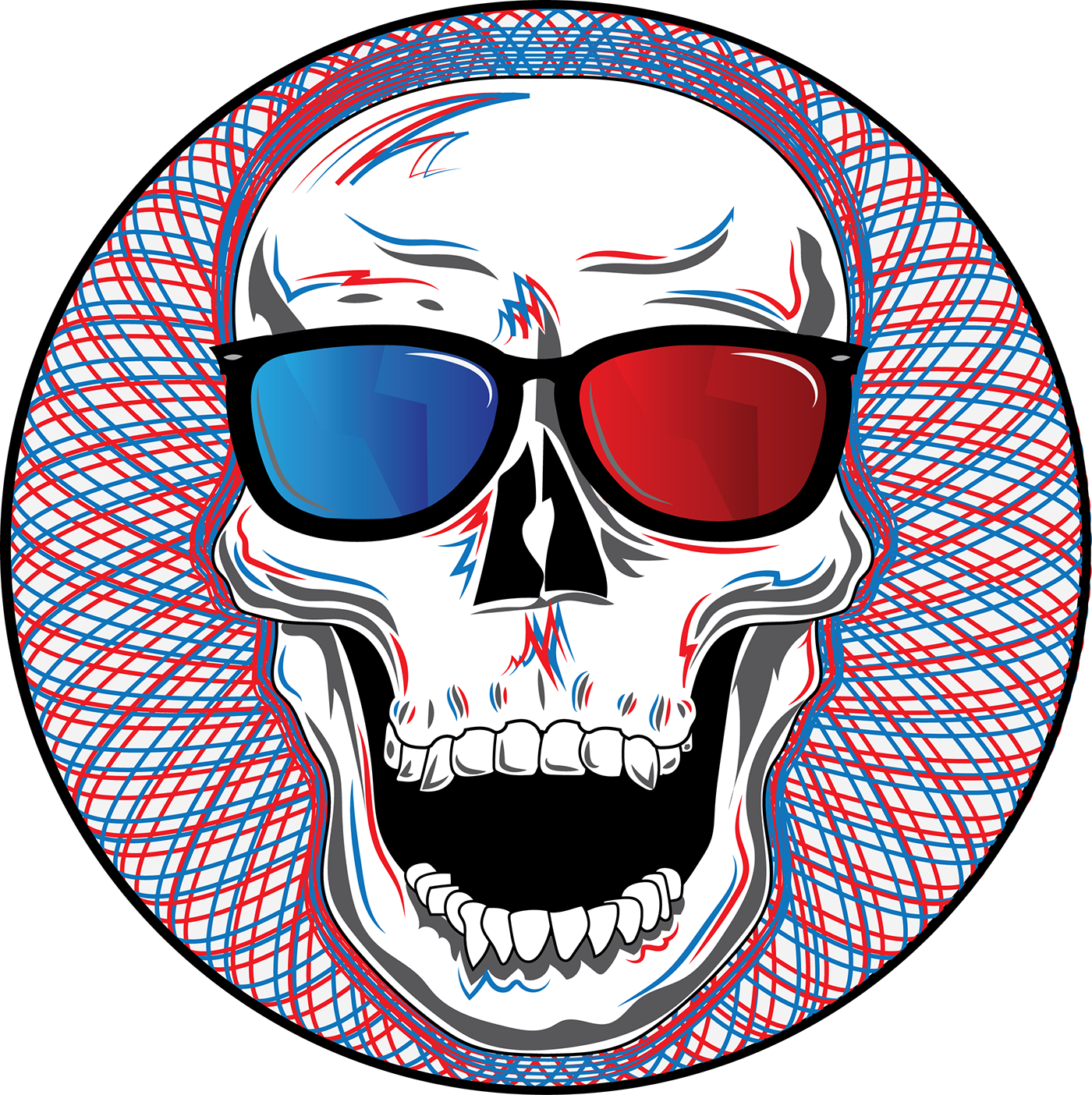 Skull Clipart (1400x1404), Png Download