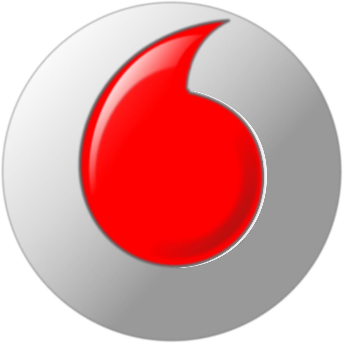 Video Icon Png Images Transparent Free Download - Logo Vodafone Clipart (1889x1282), Png Download