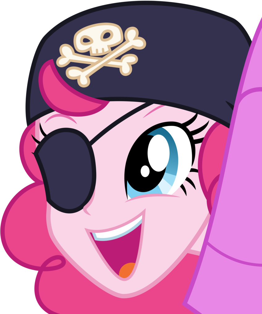 Ambassad0r, Bandana, Cute, Equestria Girls, Eyepatch, - Equestria Girls Pirate Vector Clipart (847x1024), Png Download