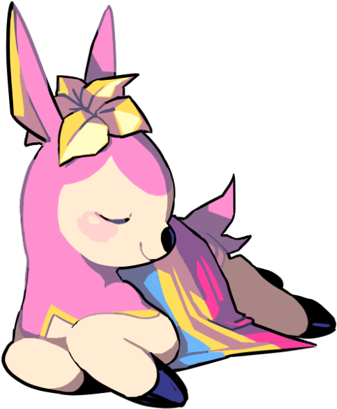 Can I Pretty Please Get A Pan Pride Deerling And/or - Cartoon Clipart (540x626), Png Download