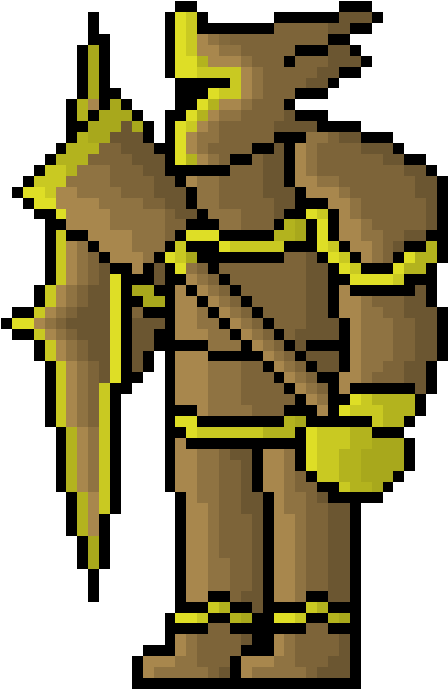 Paladin - Cartoon Clipart (460x690), Png Download