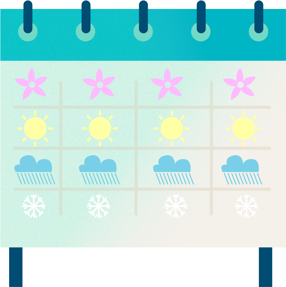 2018 Calendar Of New Habits - Poster Clipart (1440x1264), Png Download