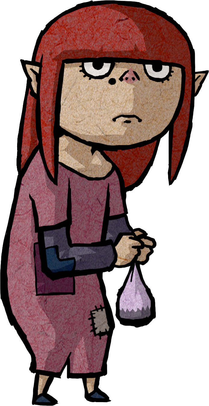 Legend Of Zelda Wind Waker Maggie Clipart (693x1348), Png Download