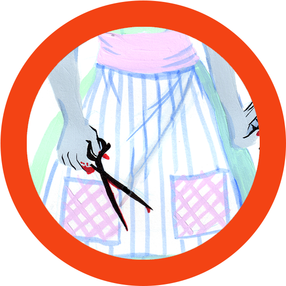 How To Darn A Sock Clipart (600x600), Png Download