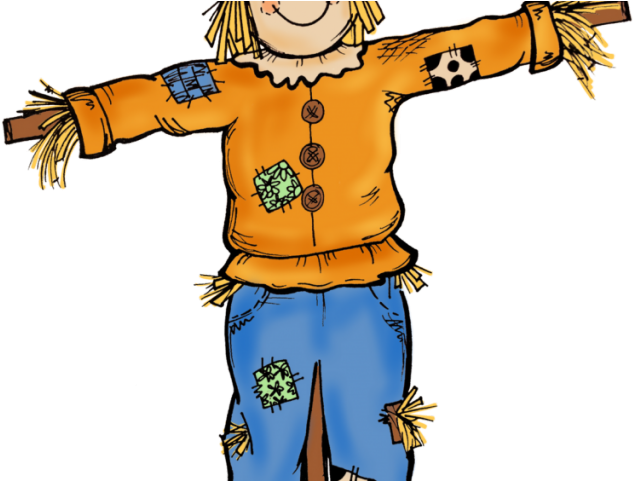 Scarecrow Clipart Corn - Scarecrow Clip Art - Png Download (640x480), Png Download