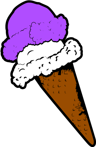 Fried Cookie Dough Sundae - Gelato Clipart (571x570), Png Download