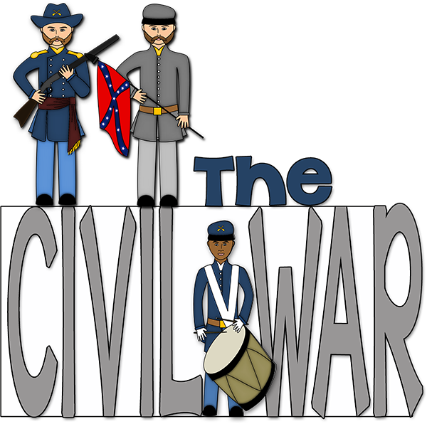 Are You Teaching About The Civil War Look No Further - Civil War Flip Flap Book Clipart (600x596), Png Download