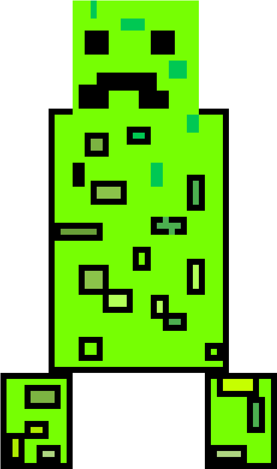 Crappy Creeper - Parallel Clipart (1200x1200), Png Download