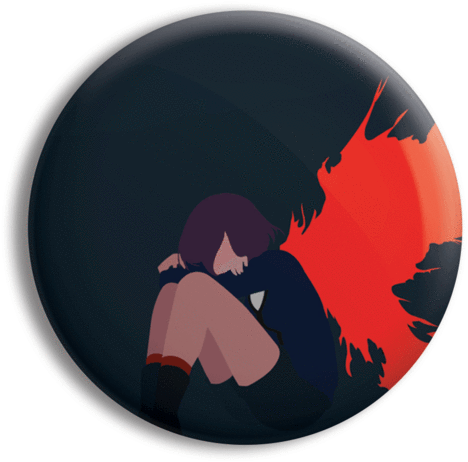 Tokyo Ghoul - Touka - Tokyo Ghoul Touka Minimalist Clipart (580x569), Png Download