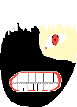 Tokyo Ghoul Is Meh - Cartoon Clipart (1000x1000), Png Download